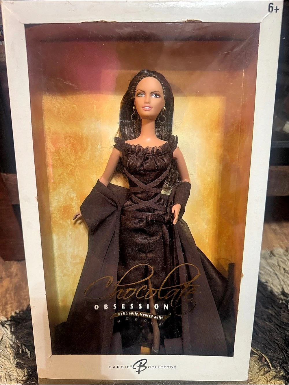 Barbie Chocolate Obsession Collector Doll in silver label